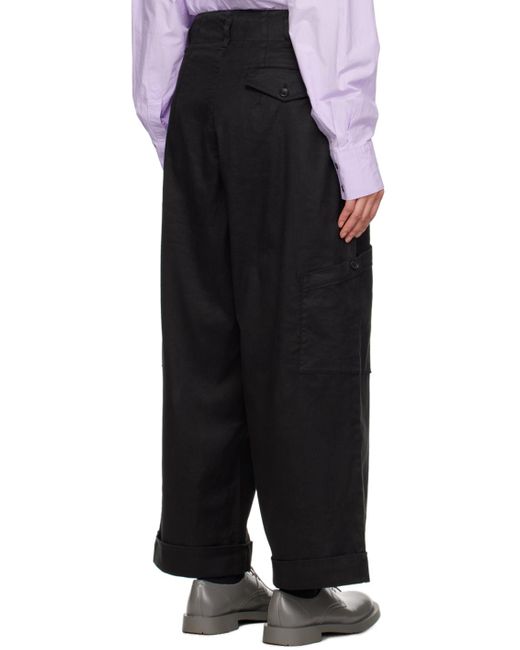 YMC Black Grease Trousers