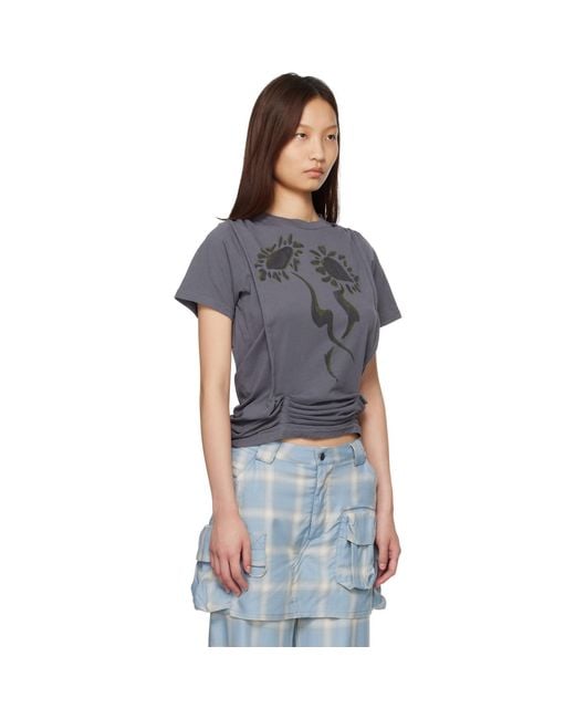 Collina Strada Black Hazel T-Shirt