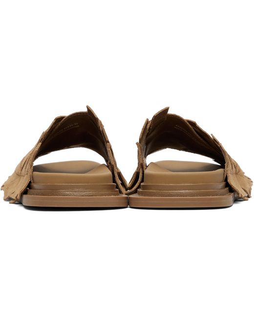 CAMPERLAB Black Tan Nada Sandals for men