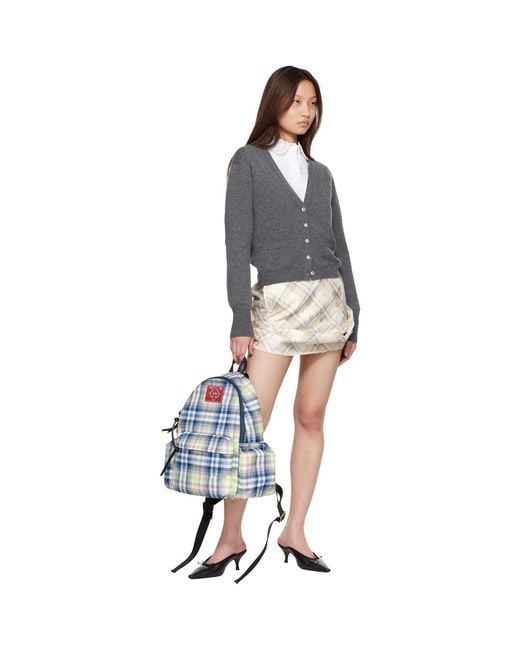 Vivienne Westwood Blue George Backpack for men