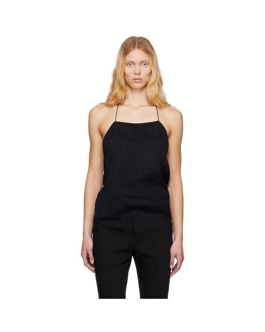 Ann Demeulemeester Black Heda Open Back Top