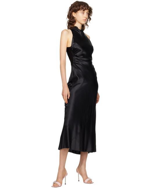 Reformation Black Casette Maxi Dress