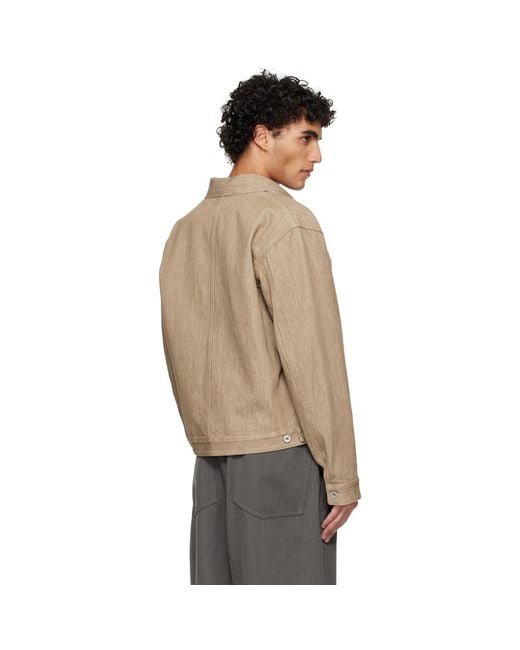 Jil Sander Black Blouson Jacket for men