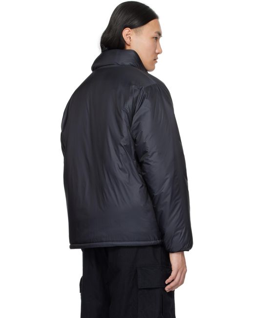 Beams Plus Black Mil Puff Ver.2 Ripstop Jacket for men
