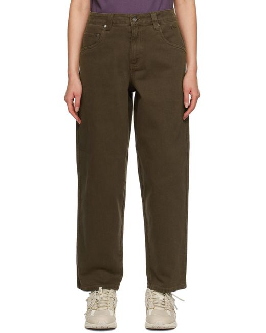 Dime Brown Classic baggy Jeans