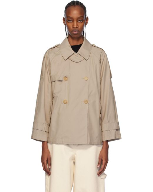 Max Mara Dtrench ジャケット Natural