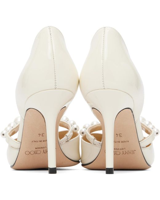 Jimmy Choo Black Off- Aurelie 85 Heels