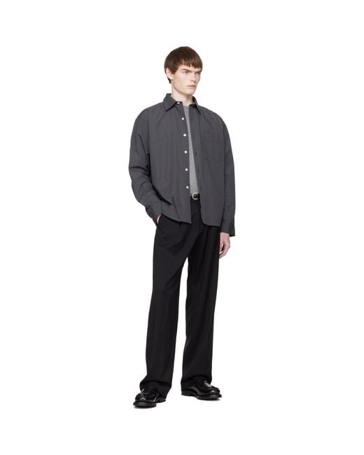 mfpen Black Executive Shirt for men