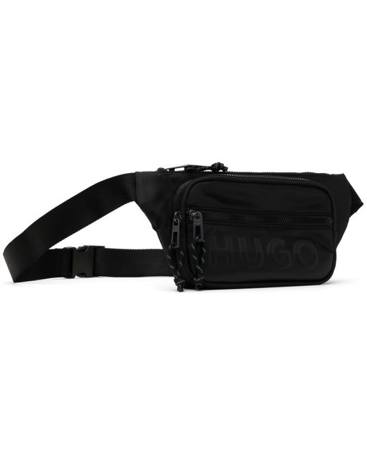 Sac-Ceinture Noir À Logo Gaufré HUGO pour homme en coloris Black