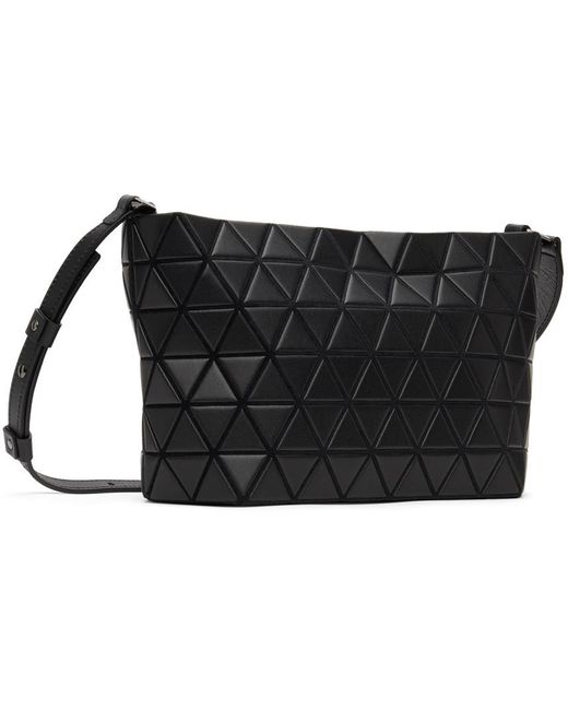 Bao Bao Issey Miyake Black Crystal Matte Shoulder Bag