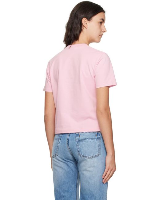 T-shirt 'le t-shirt nœud' rose - le chouchou Jacquemus en coloris Pink