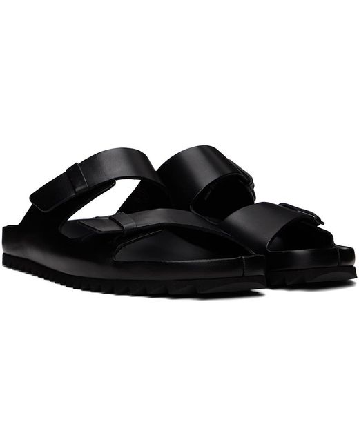 Officine Creative Black Agorà 002 Sandals for men