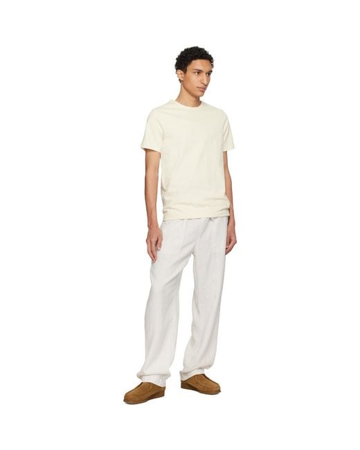 Merz B. Schwanen Multicolor Off- Classic Fit T-Shirt for men