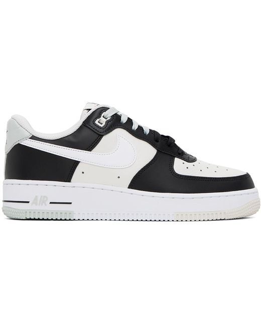 Nike Black & Off-white Air Force 1 '07 Lv8 Sneakers for men