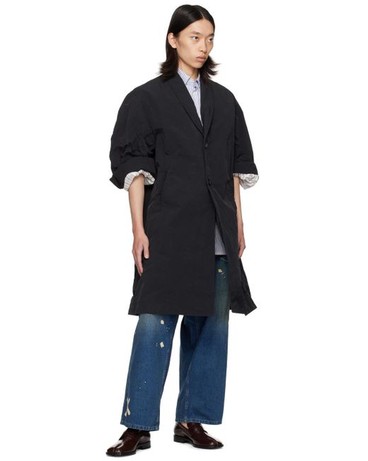 メンズ Maison Margiela ブラウン Tabi ローファー Black