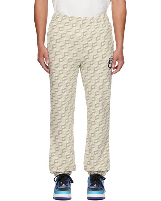 BBCICECREAM Natural Printed Sweatpants for men