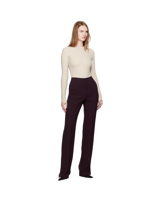 Mugler Multicolor Shoulder Logo Bodysuit