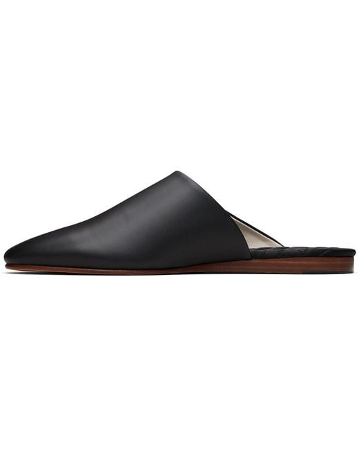 KENZO Black Paris -Luke' Mule Slip-On Loafers for men