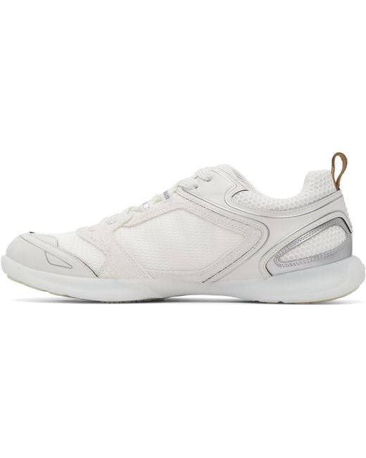 Burberry White Matrix Sport Sneakers for men