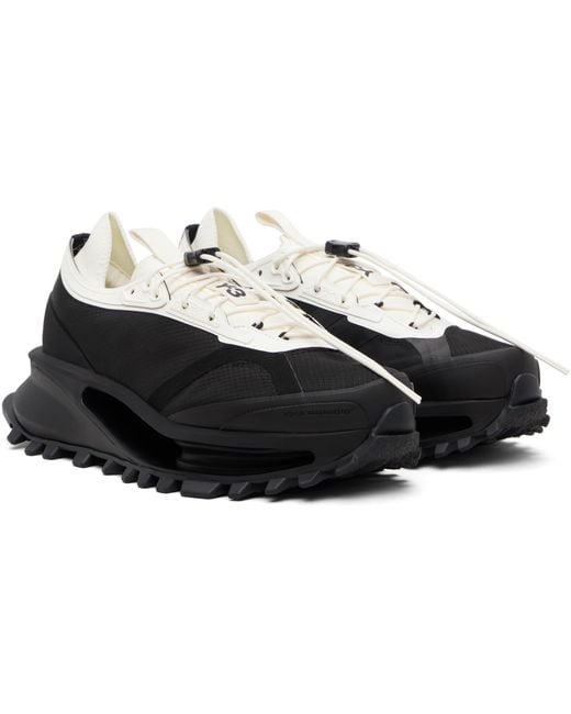 Y-3 Black Off- S-Gendo Trail Sneakers for men