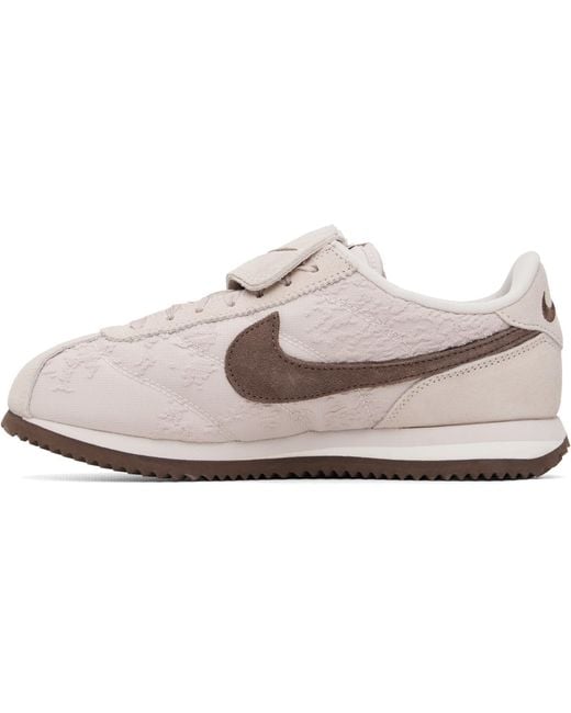 Nike Black Cortez Textile Sneakers