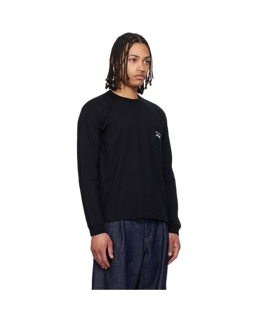 Comme des Garçons Black Pocket Ls T-Shirt for men