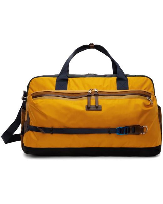 Master Piece Yellow Potential 2way Boston Duffle Bag for men