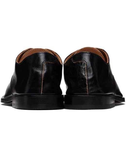 Our Legacy Black Collapsing Consultant Derbys for men