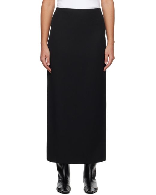 The Row Black Bartelle Maxi Skirt