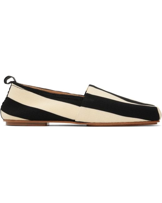 メンズ Jacquemus ベージュ＆ブラック La Croisière 'The Carré' エスパドリーユ Black