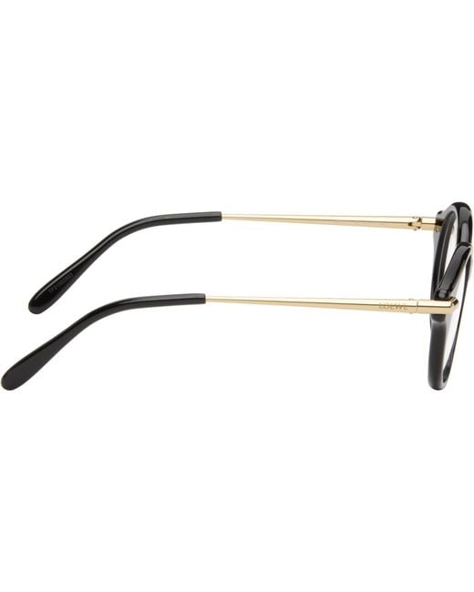 Loewe Black Slim Glasses for men