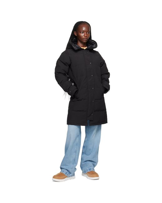 Canada Goose Black Shelburne Down Jacket