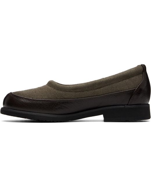 Our Legacy Black Khaki Bohemian Slipper Flats