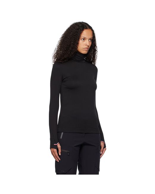 Moncler Black Ski Turtleneck