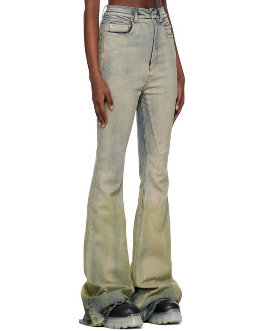 Rick Owens Multicolor Off-white Bolan Jeans