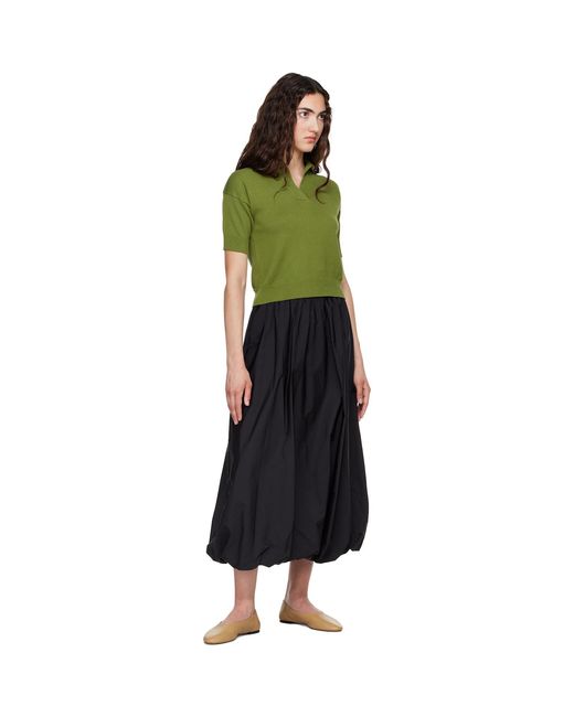 Weekend by Maxmara Black Ciurma Midi Skirt