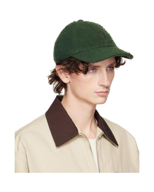 J.W. Anderson Green Baseball Cap for men