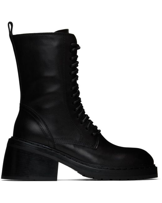 Ann Demeulemeester Black Heike Ankle Boots