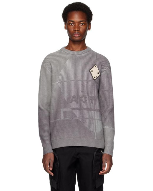 A_COLD_WALL* * Gray Spray Sweater for men