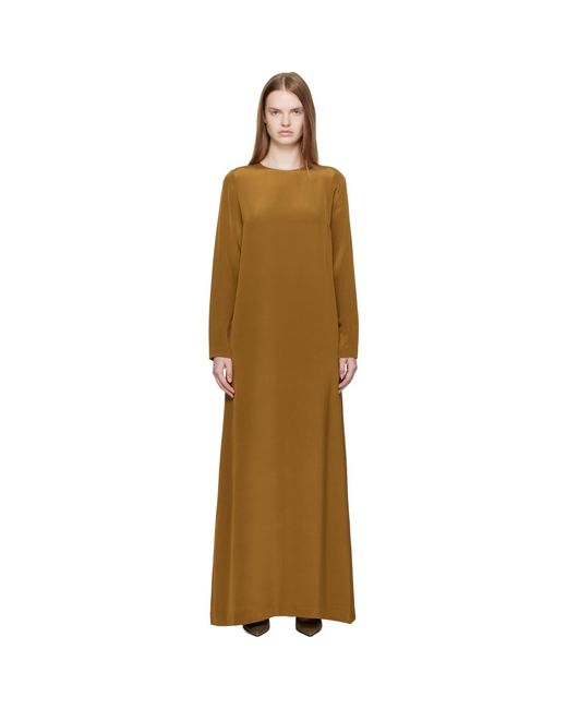 La Collection Black Tan Beatrice Maxi Dress