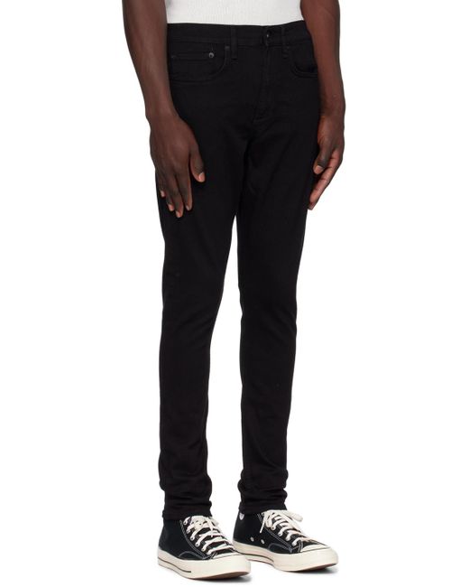 Rag & Bone Black Fit 1 Jeans for men