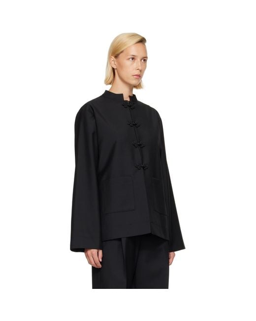Rohe Black Pankou Closure Jacket