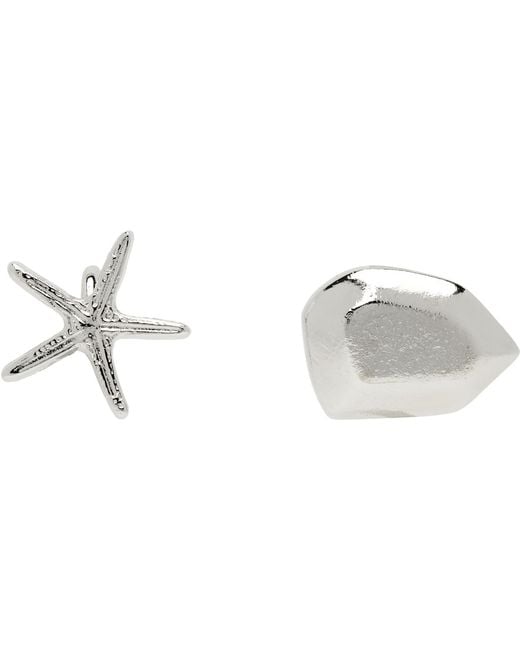 Toga Black Motif Ear Cuff Set