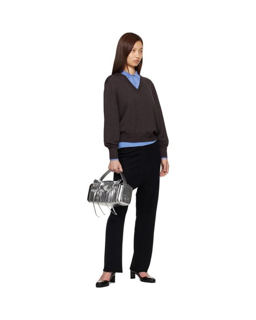 Acne Metallic Multipocket Bag