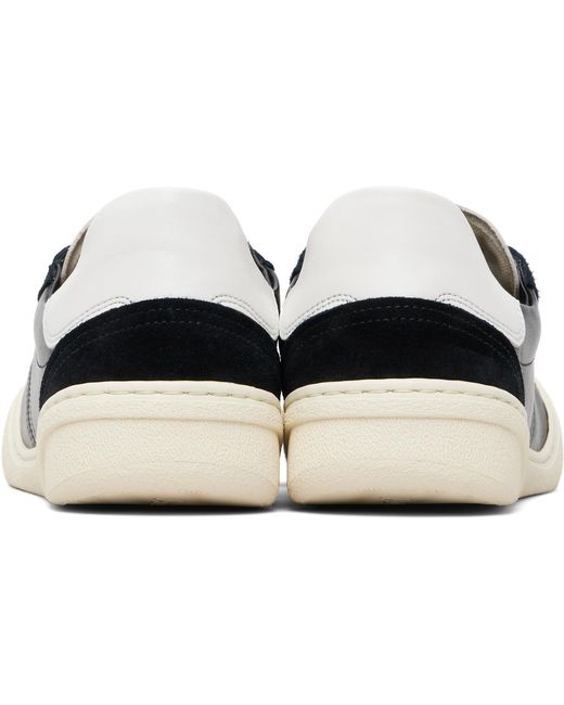 Acne Black Leather Sneakers for men