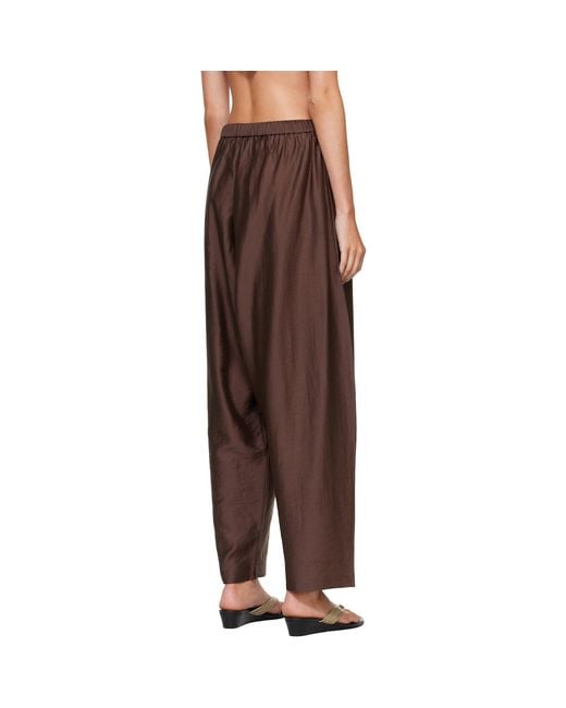 Cordera Brown Maxi Trousers