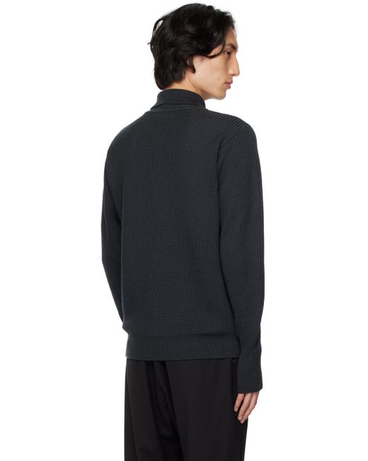 Barena Black Castion Cruna Sweater for men