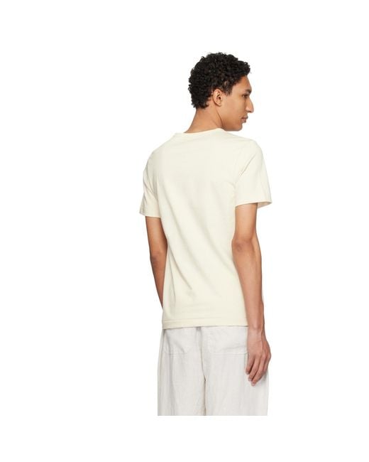Merz B. Schwanen Multicolor Off- Classic Fit T-Shirt for men