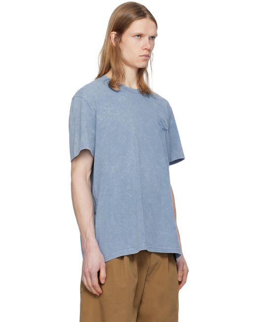 メンズ Isabel Marant ブルー Honore Tシャツ Blue