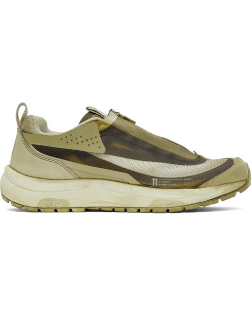 メンズ Boris Bidjan Saberi 11 カーキ Salomonエディション Bamba 2 Low V2 スニーカー Black